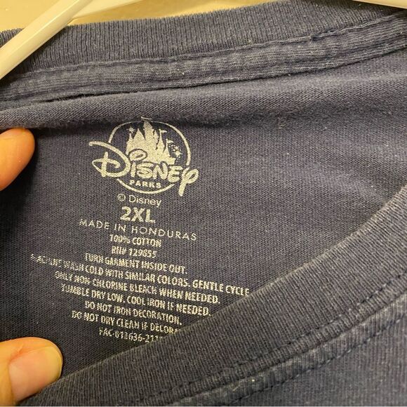 Disney Parks Walt Disney World navy blue mickey Compass T-Shirt plus size XXL - Picture 6 of 7